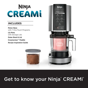 Ninja CREAMi 7-in-1 Ice Cream Maker