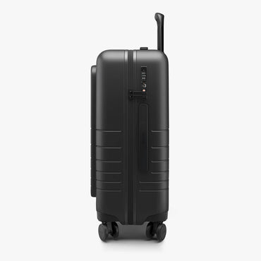 Monos Carry-On Pro Plus Suitcase in Midnight Black