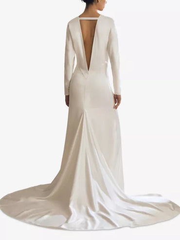 Reiss x Atelier Clemence Duchess - Satin Bridal Gown