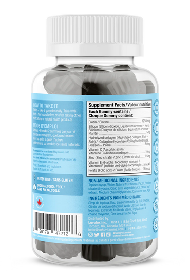 Suku Vitamins Luscious Hair, 60 Gummies