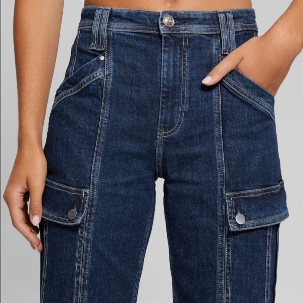 Guess Eco '80s Denim Cargo Pants
