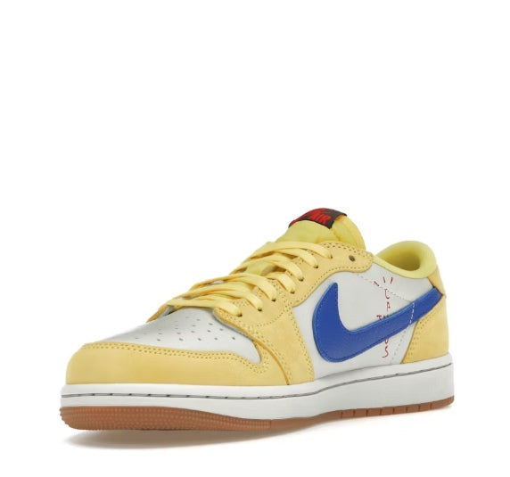 Nike Jordan 1 Retro Low OG SP Travis Scott Canary (Women's/Men's)