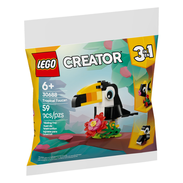 Lego Creator 3-in-1 Tropical Toucan - Case Pack (30 Pcs)