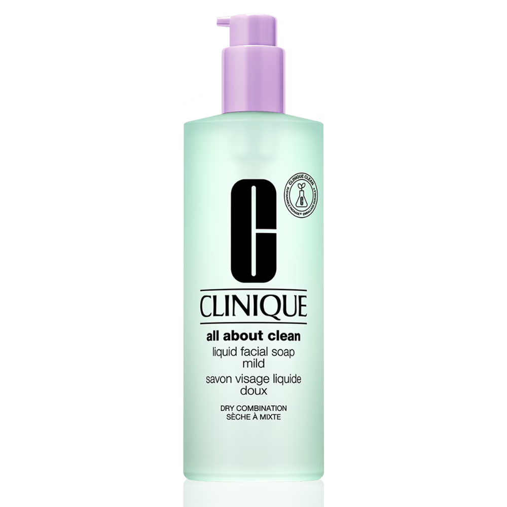 Clinique All About Clean Liquid Facial Soap - 400mL Dry to Dry Combination