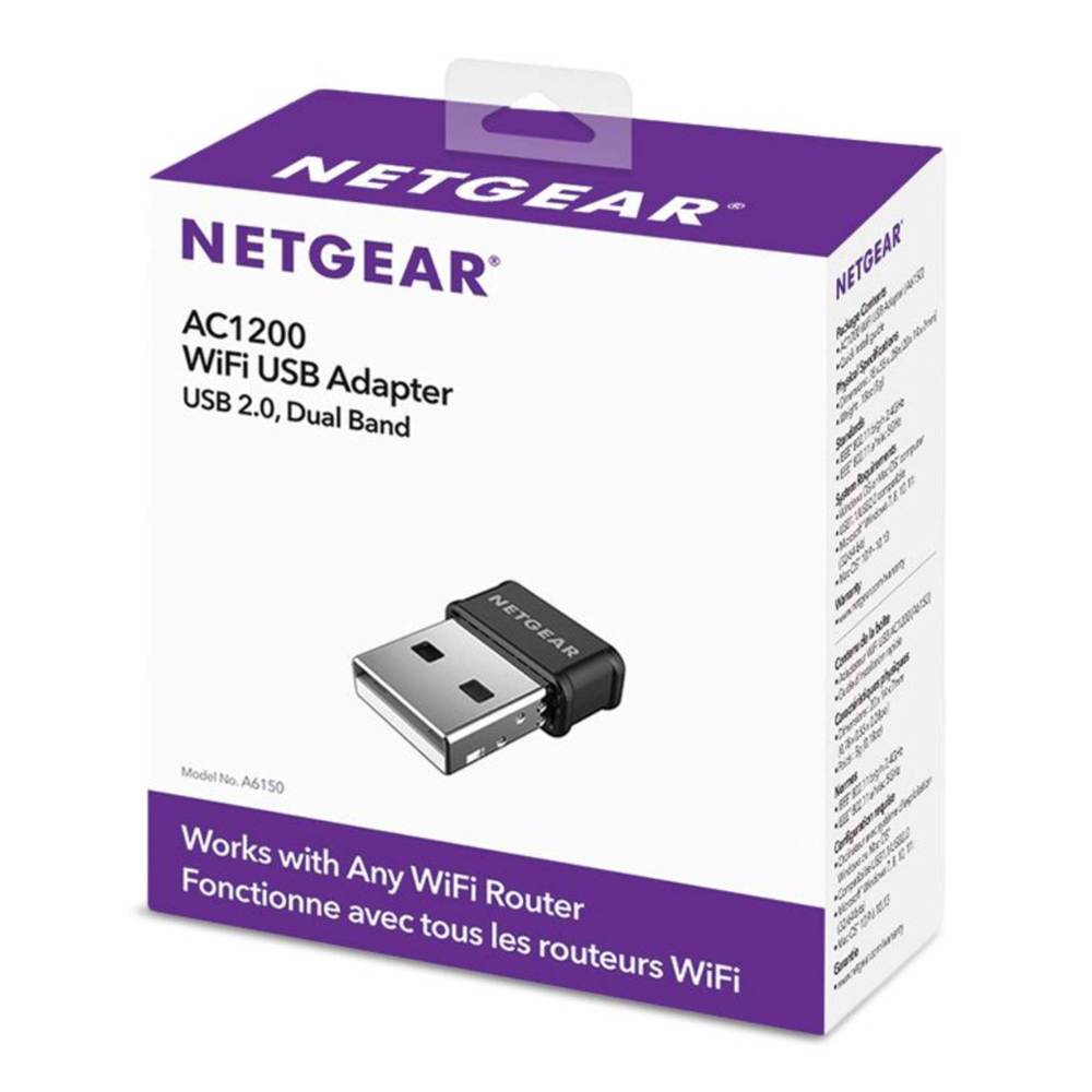 Netgear AC1200 Dual Band Wi-Fi USB Adapter