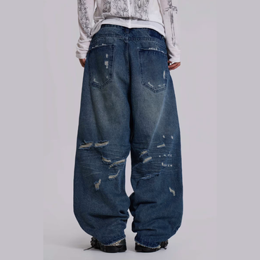 Jaded London Destroyed XL Colossus Jeans