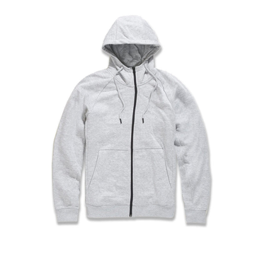 Jordan Craig Uptown Zip Up Hoodie - Heather Grey