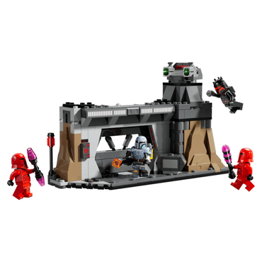 Lego Star Wars Paz Vizsla and Moff Gideon Battle