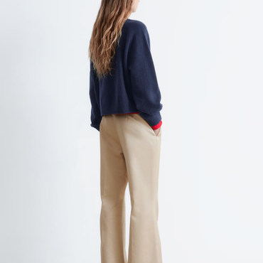 & Other Stories Knitted Sweater - Dark Blue