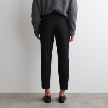 COS Slim-Leg Cropped Trousers - Black