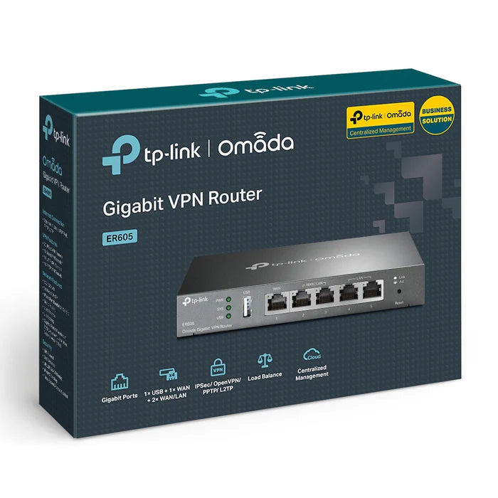 TP-Link Multi-WAN Wired Gigabit VPN Router ER605