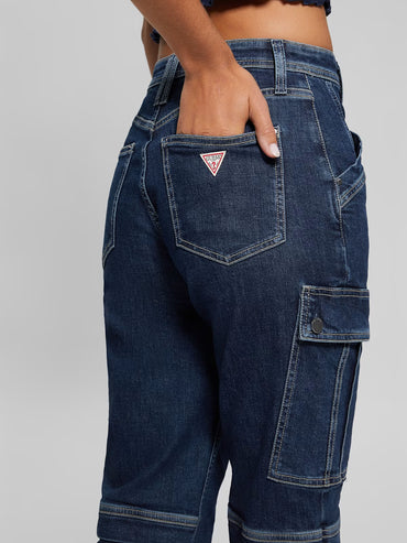 Guess Eco '80s Denim Cargo Pants