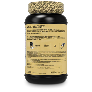 Jacked Factory Authentic Whey Muscle Building Protein Powder - Vanilla