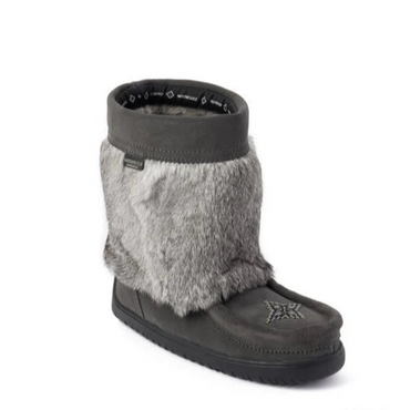 Manitobah Waterproof Half Mukluk - Charcoal
