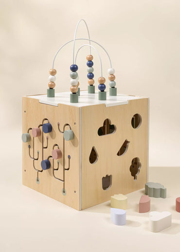 Coco Village Wooden Activity Cube
