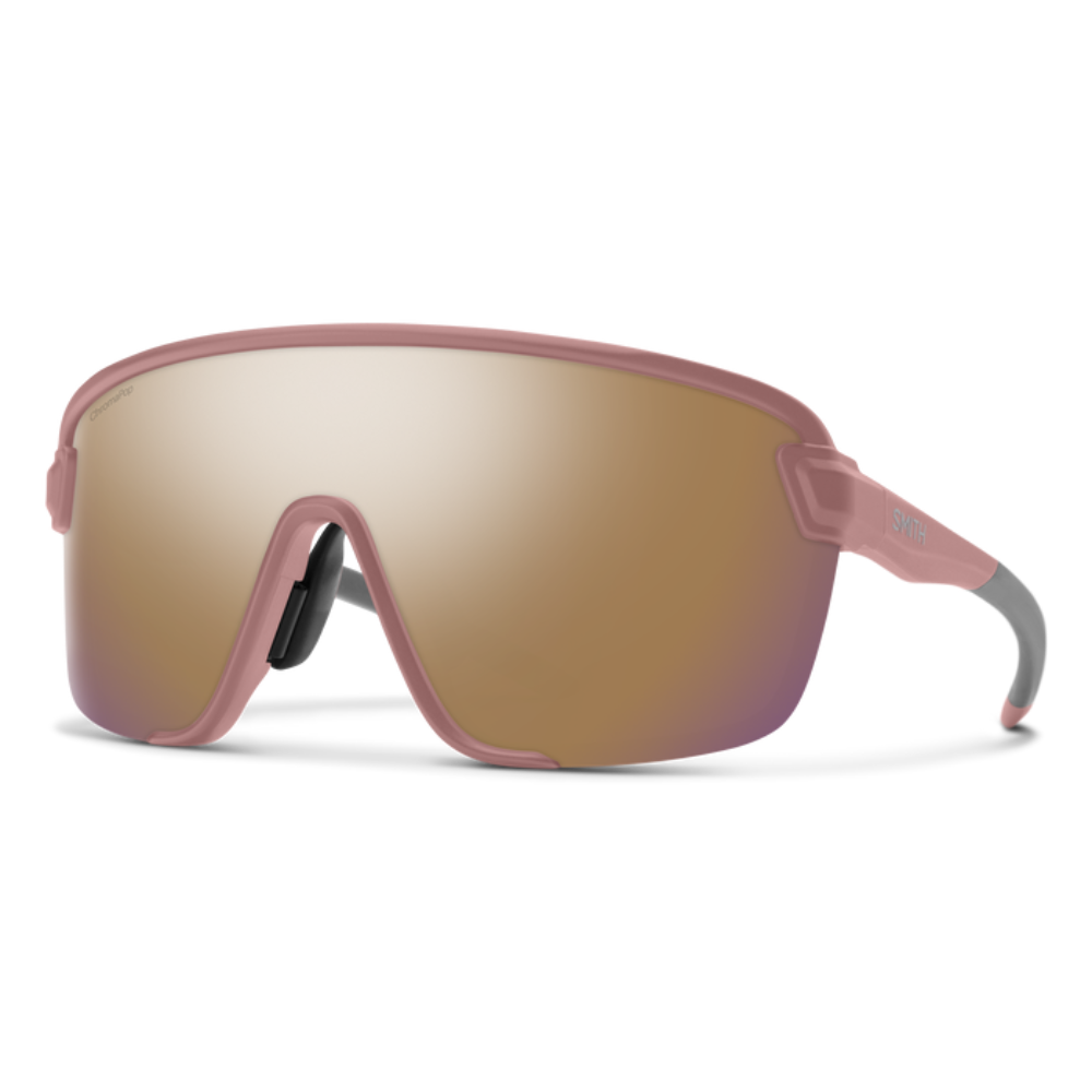 Smith Bobcat Sunglasses - Matte Chalk Rose + ChromaPop Rose Gold Mirror Lens