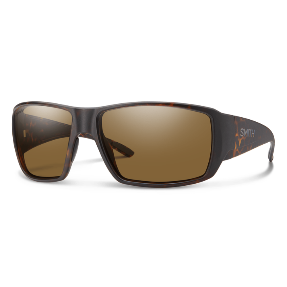 Smith Guide's Choice Sunglasses - Matte Tortoise + ChromaPop Polarized Brown Lens