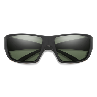 Smith Guide's Choice Sunglasses - Matte Black + ChromaPop Polarized Gray Green Lens
