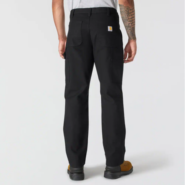 Carhartt Relaxed Straight Rugged Flex Duck Double-Front Dungaree - Black