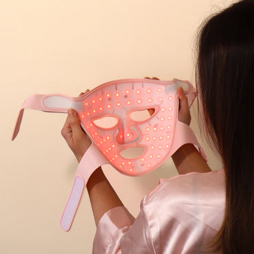 Les Précieuses LED Silicone Face Mask - Rose