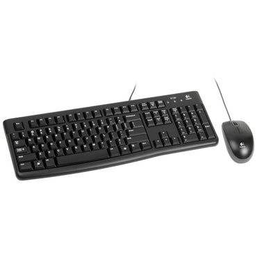 Logitech MK120 Corded Keyboard and Mouse Combo