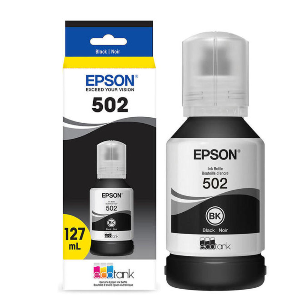 Epson 502, Black Ink Bottle 127mL