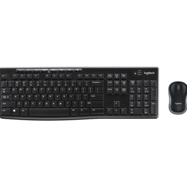 Logitech MK270 Wireless Straight Full-Size Keyboard & Mouse