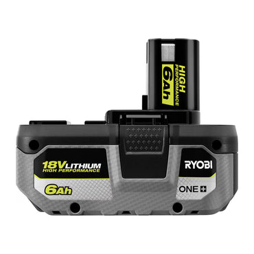 RYOBI 18V ONE+ HIGH PERFORMANCE Lithium-Ion 6.0 Ah Battery and Charger Kit