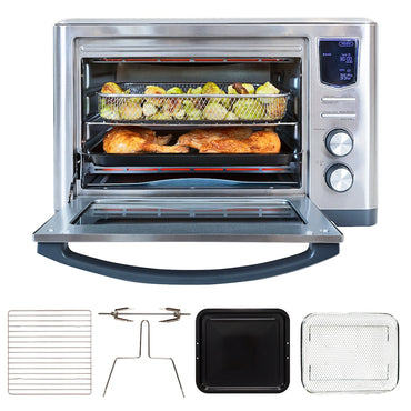 Kenmore 11-in-1 Digital Air Fryer Convection Toaster Oven with Rotisserie