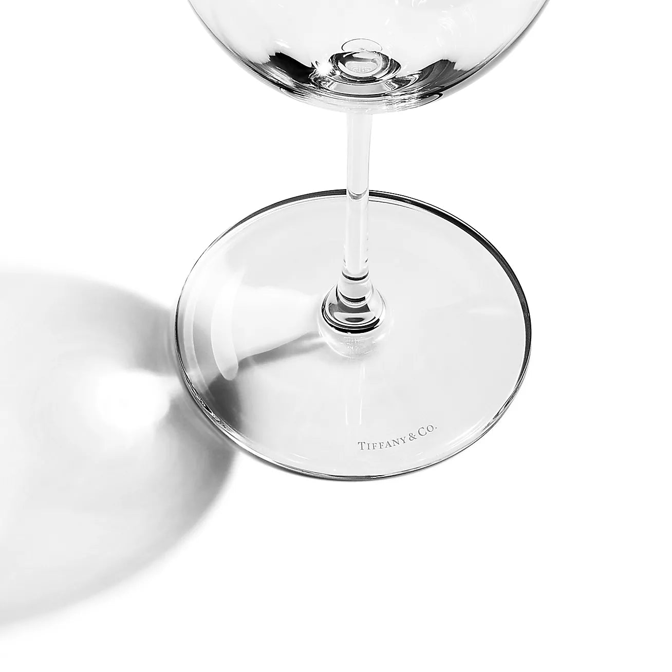 Tiffany Red Wine Glasses in Crystal Glass, Set of Two