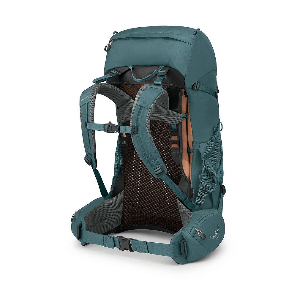 Osprey Renn 50L Backpacking Pack - Cascade Blue/Melon Orange