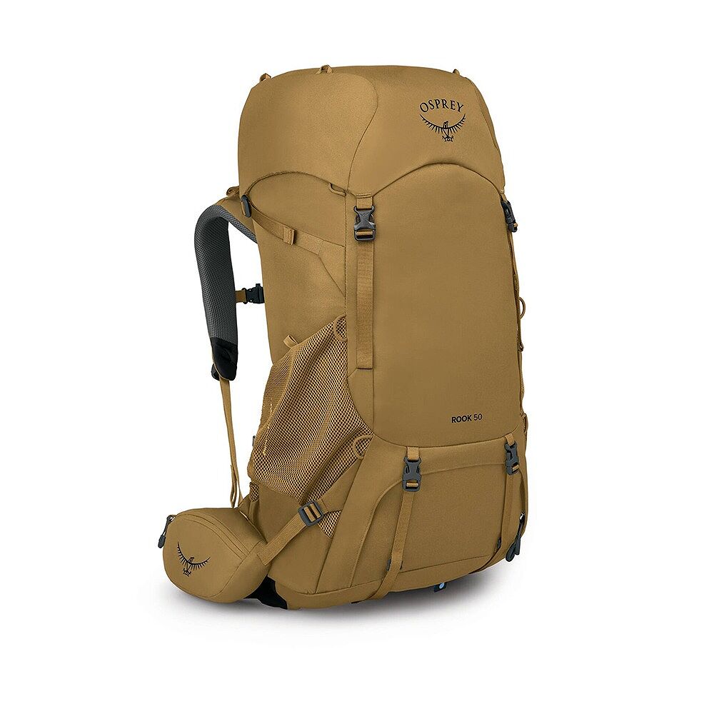 Osprey Rook 50L Backpacking Pack - Histosol Brown/Rhino Grey