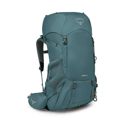 Osprey Renn 50L Backpacking Pack - Cascade Blue/Melon Orange