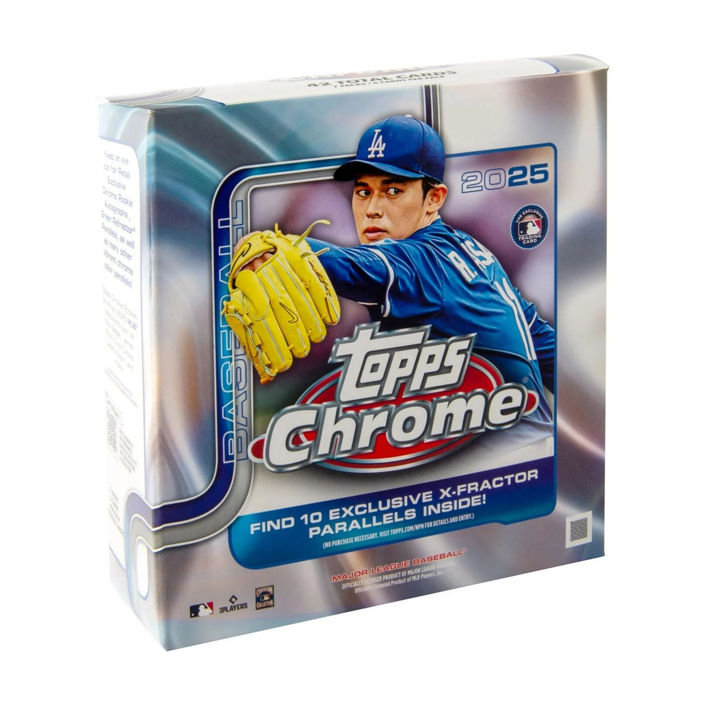 Topps 2025 MLB Chrome Baseball Trading Cards Mega Box