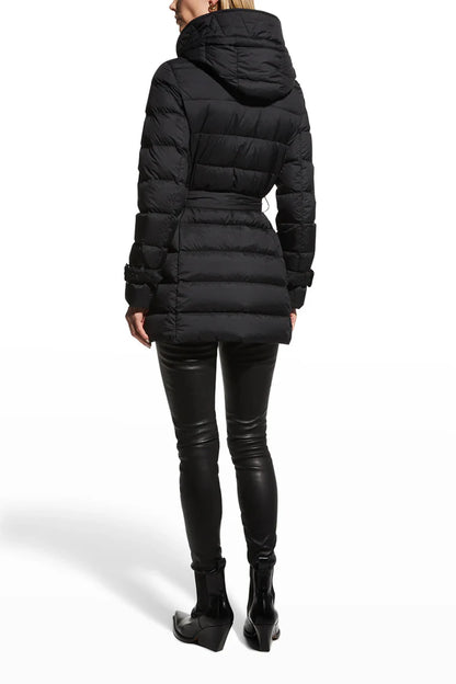 Burberry Ashwick Puffer Jacket with Detachable Hood