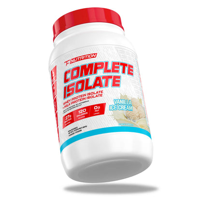 T-Nutrition Complete Isolate 2lb Protein Powder - Vanilla Ice Cream (2 Pack)