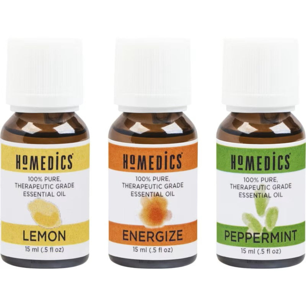 Homedics Uplift and Energize Essential Oil Trio