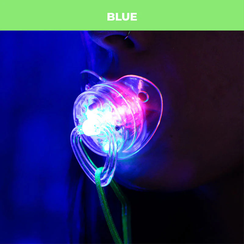 Kandies World LED Pacifier Necklace Rave Accessory - 24 Pcs