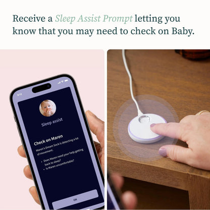 Owlet Dream Sock - Smart Baby Monitor - Mint
