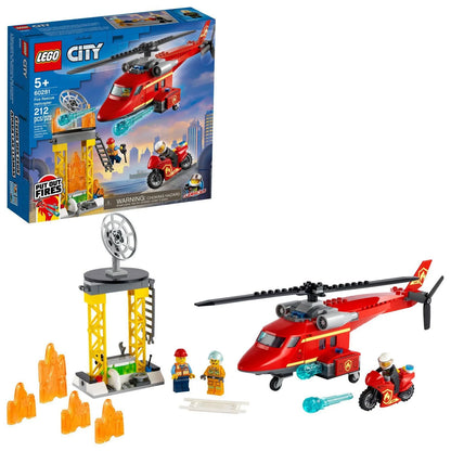 Lego City Fire Rescue Helicopter