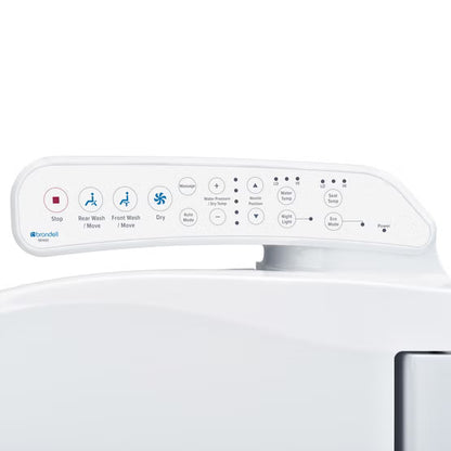 Brondell SE400 Bidet Toilet Seat Elongated White