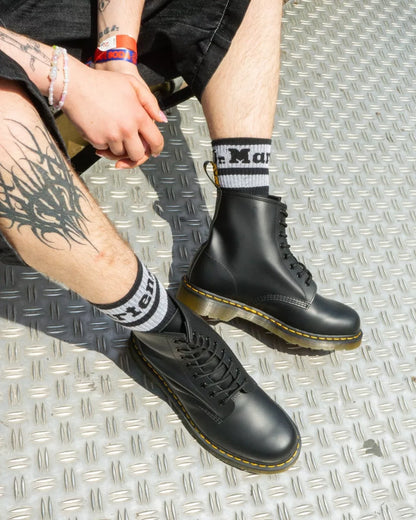 Dr. Martens 1460 Smooth Leather Lace Up Boots - Womans