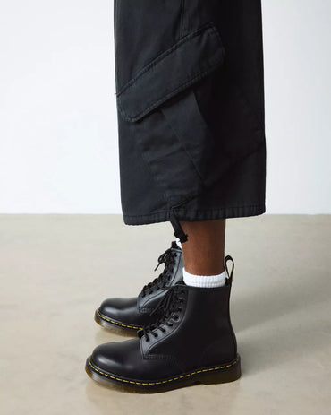 Dr. Martens 1460 Smooth Leather Lace Up Boots - Womans