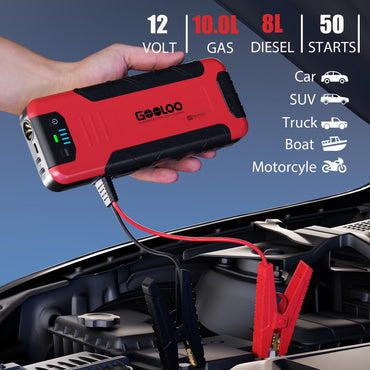 GOOLOO GE4500 4500A Peak 12V Portable Car Battery Jump Starter