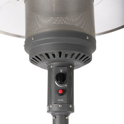 Fire Sense Black 46,000 BTU Commercial Patio Heater - PICK UP ONLY