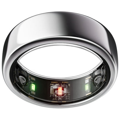Oura Ring 3 Horizon Silver - Size 8