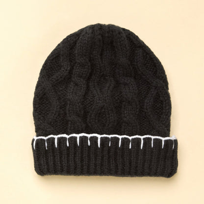 Northern Reflections Saddle Stitch Cable Hat