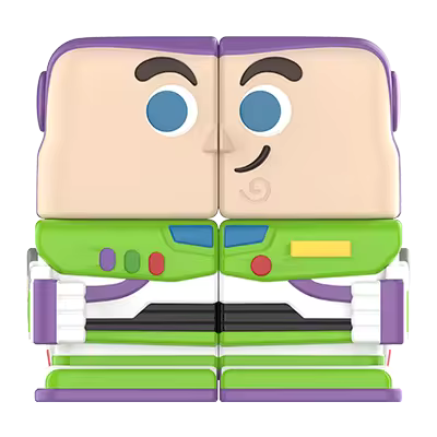 Pop Mart Disney/Pixar POP CUBE CUBIEC Series Figures (Whole Set)