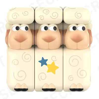 Pop Mart Disney/Pixar POP CUBE CUBIEC Series Figures (Whole Set)
