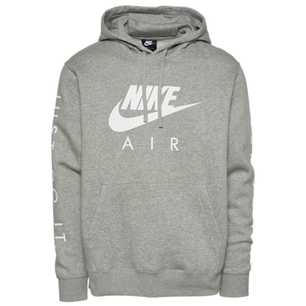 Nike Just Do It Hoodie - Grey/White